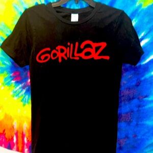 Womens GORILLAZ graphic tshirt